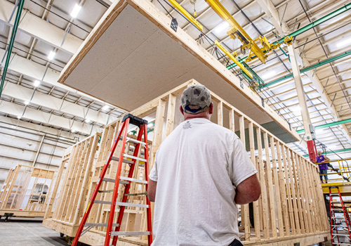 Modular Home Factory in New England