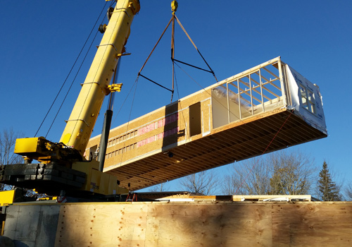 Deliver and implementation of modular homes in New England